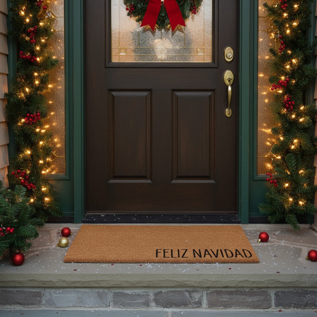 Feliz Navidad Doormat