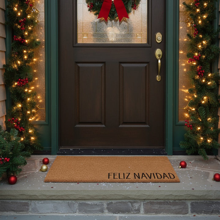Feliz Navidad Doormat