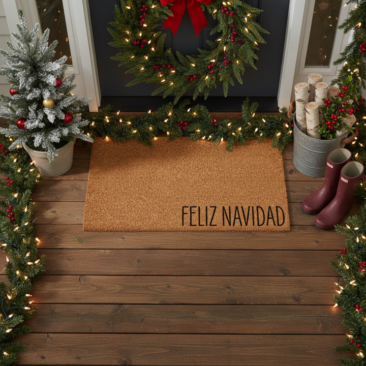 Feliz Navidad Doormat
