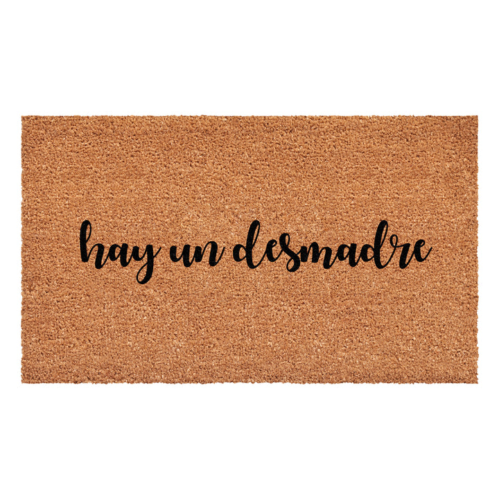 Hay Un Desmadre Script Spanish Doormat