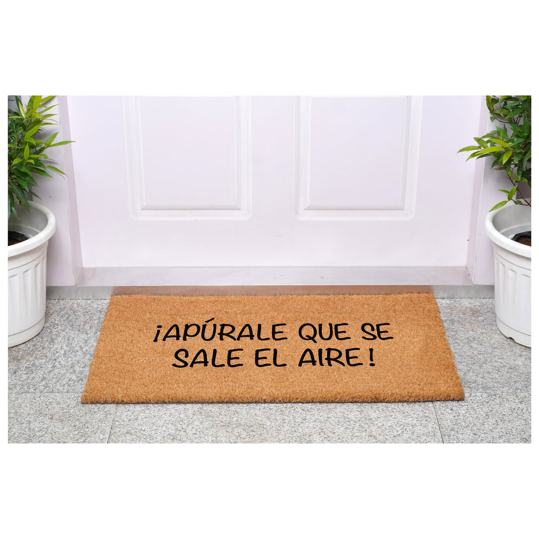Apurale Que Se Sale El Aire Spanish Doormat