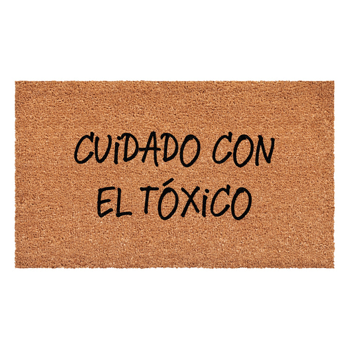 Cuidado Con El Toxico Spanish Doormat