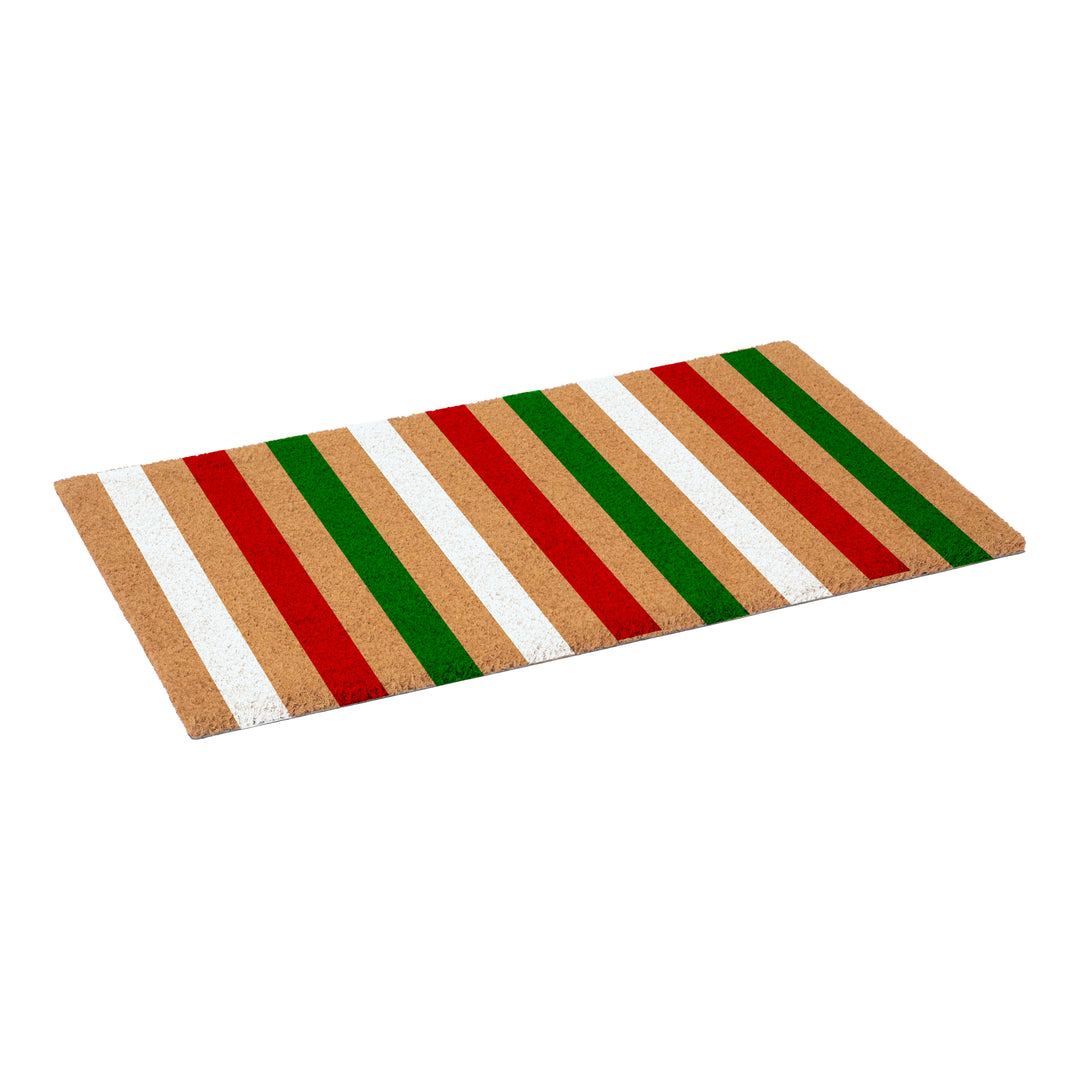 Festive Stripe Doormat