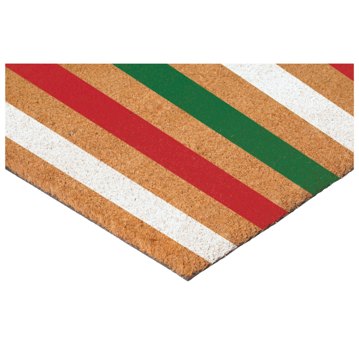 Festive Stripe Doormat