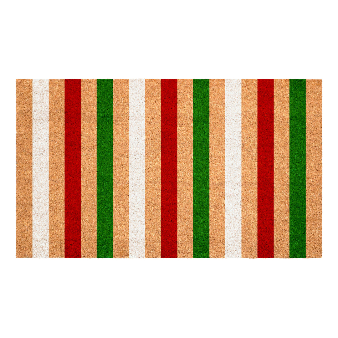 Festive Stripe Doormat
