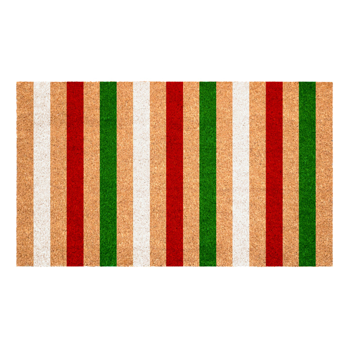 Festive Stripe Doormat