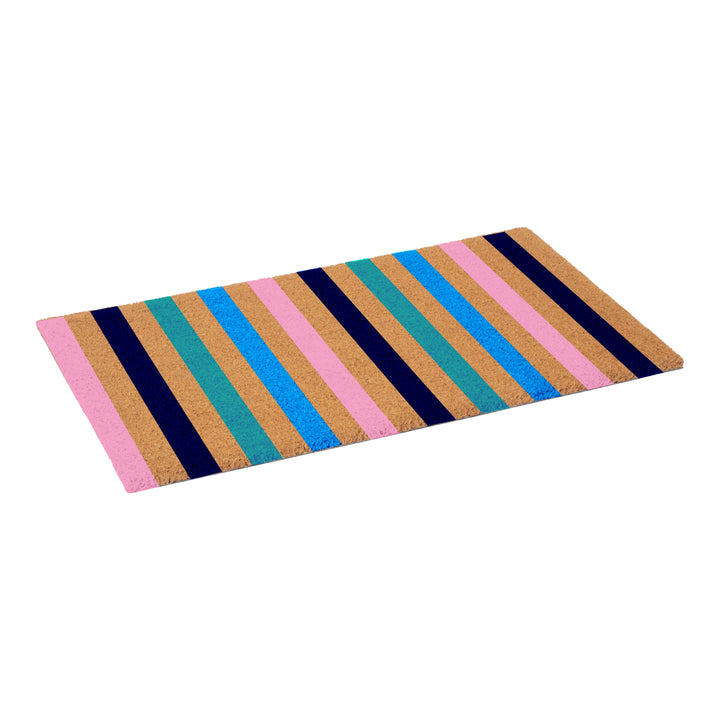 Cotton Candy Stripe Doormat