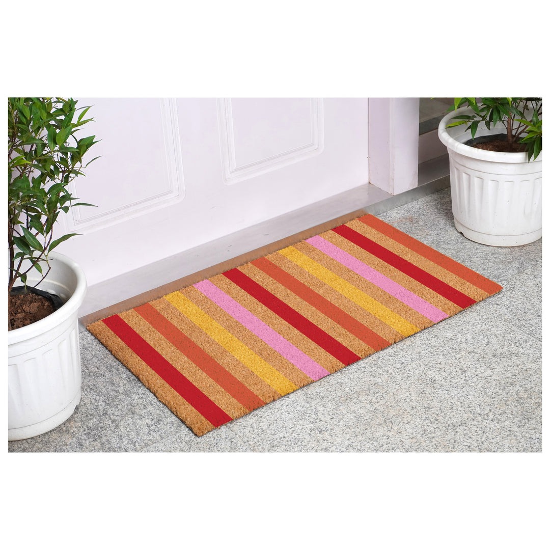 Sunset Stripe Doormat