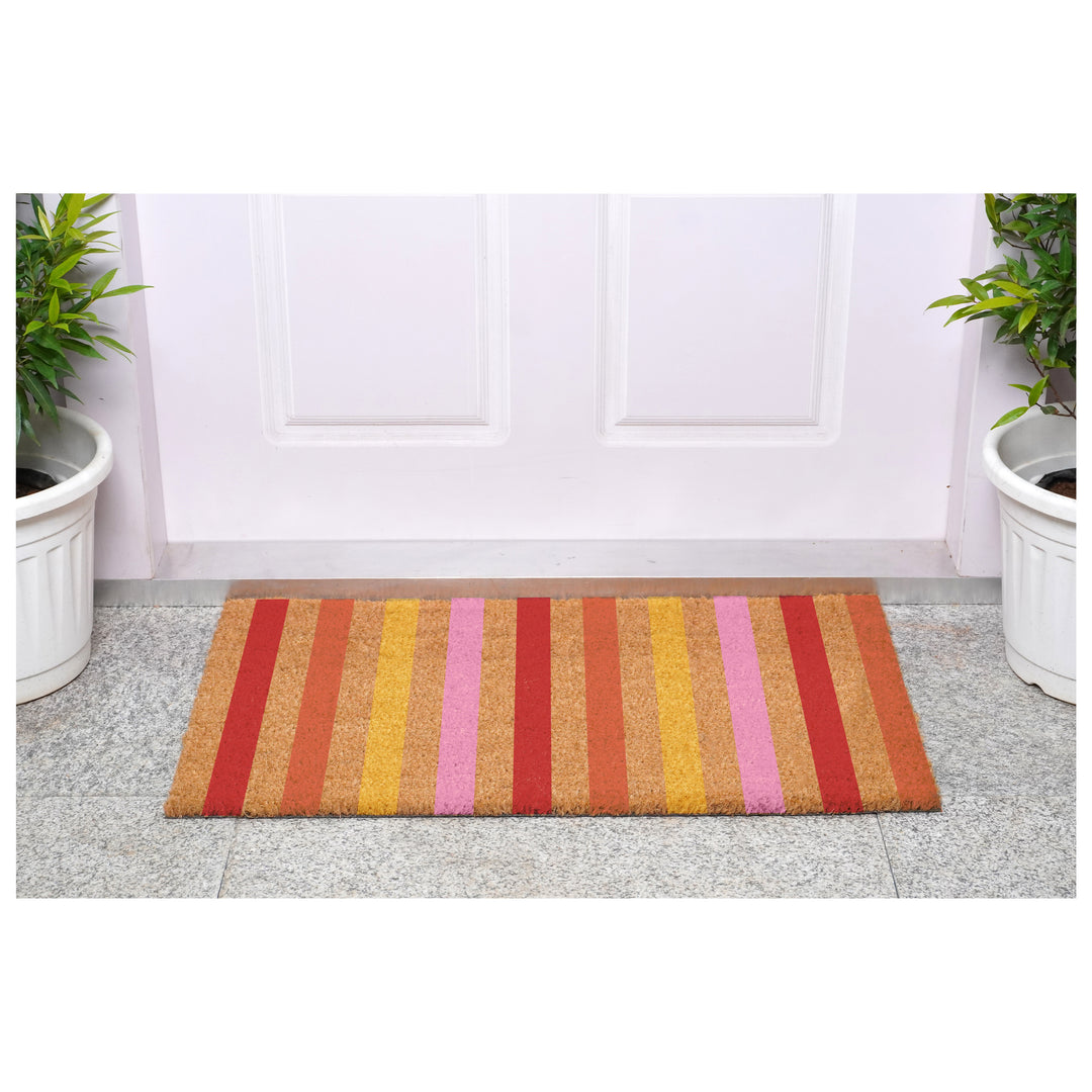 Sunset Stripe Doormat