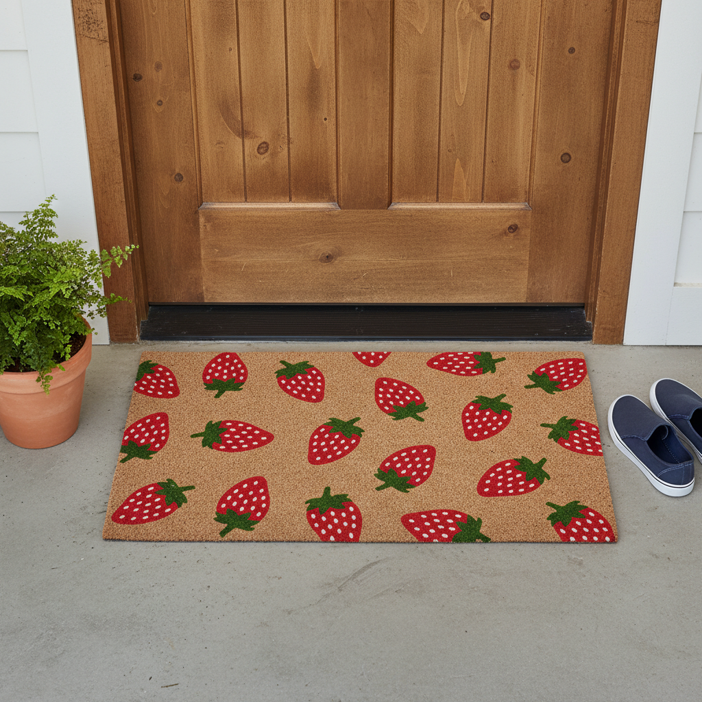 Strawberry Bliss Doormat