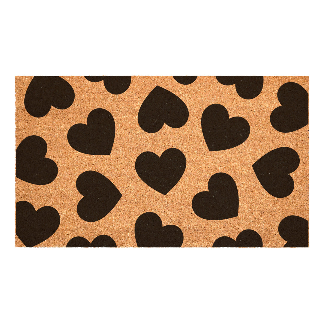 Colorful Mini Heart Doormat
