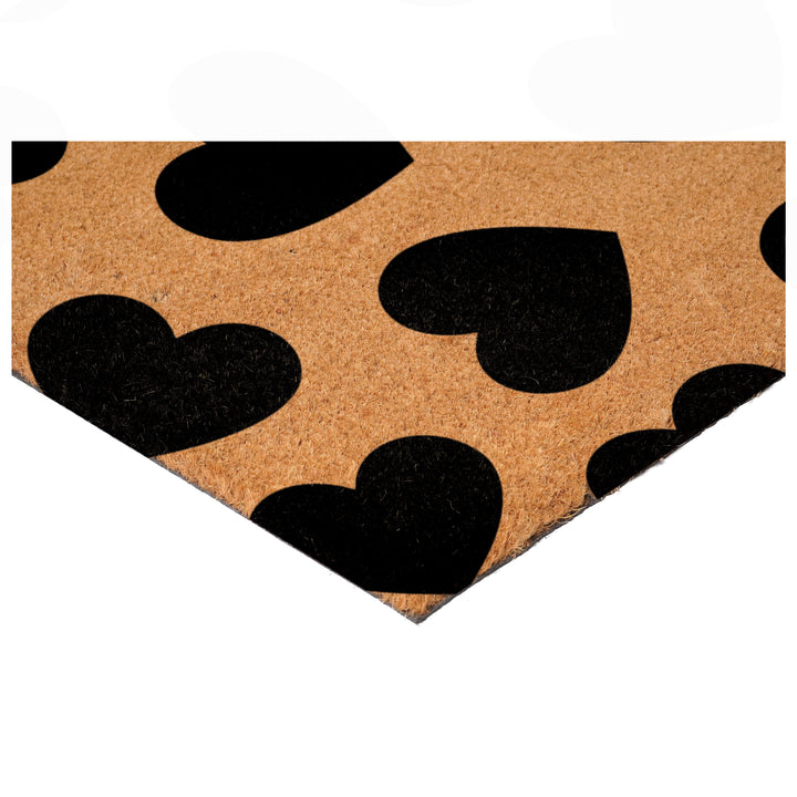 Colorful Mini Heart Doormat