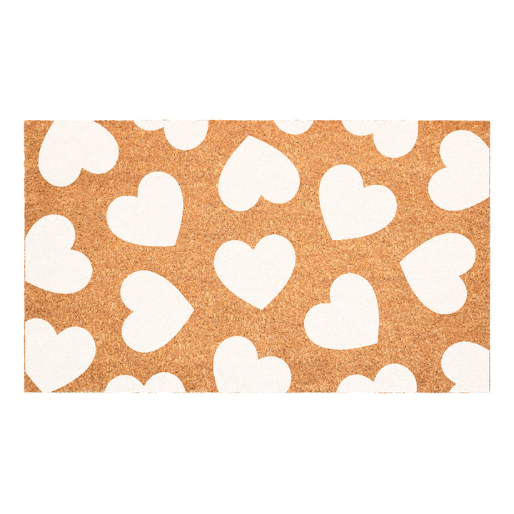 Colorful Mini Heart Doormat