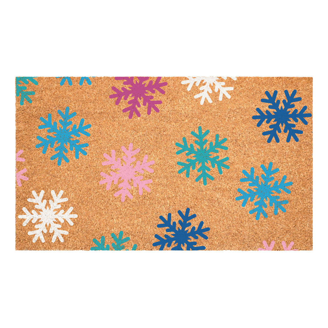 Winter Snowflakes Doormat