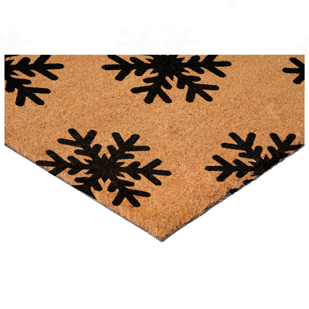 Winter Snowflakes Doormat