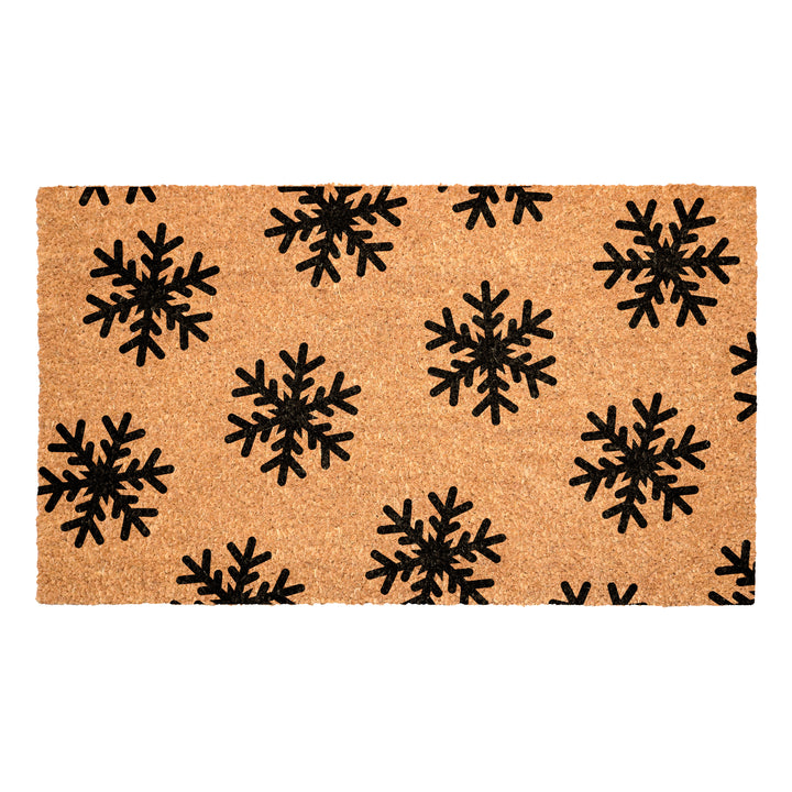 Winter Snowflakes Doormat