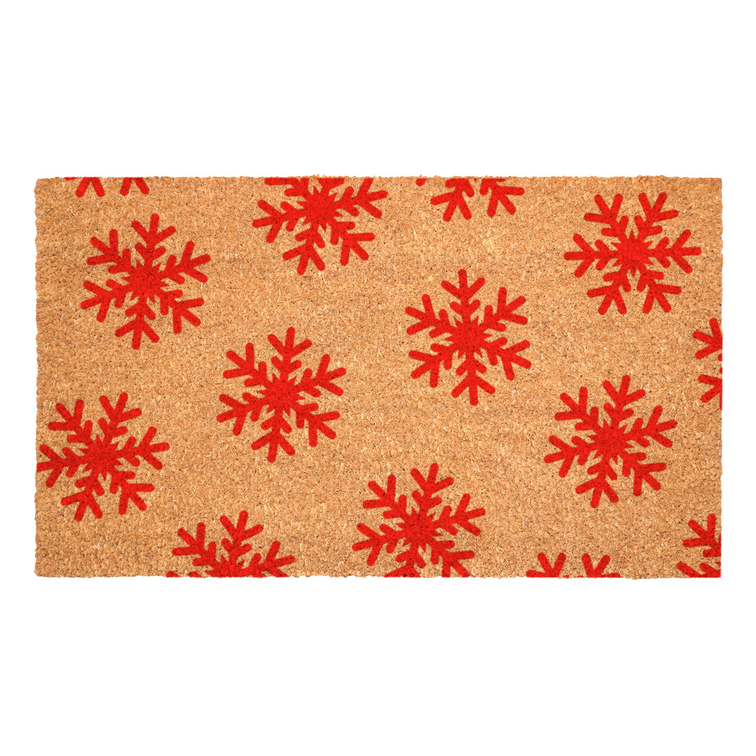 Winter Snowflakes Doormat