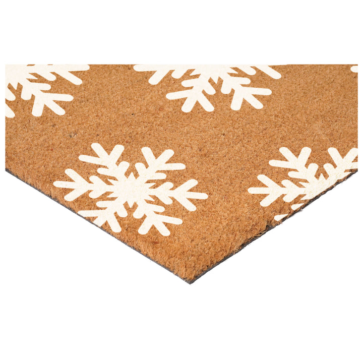 Winter Snowflakes Doormat