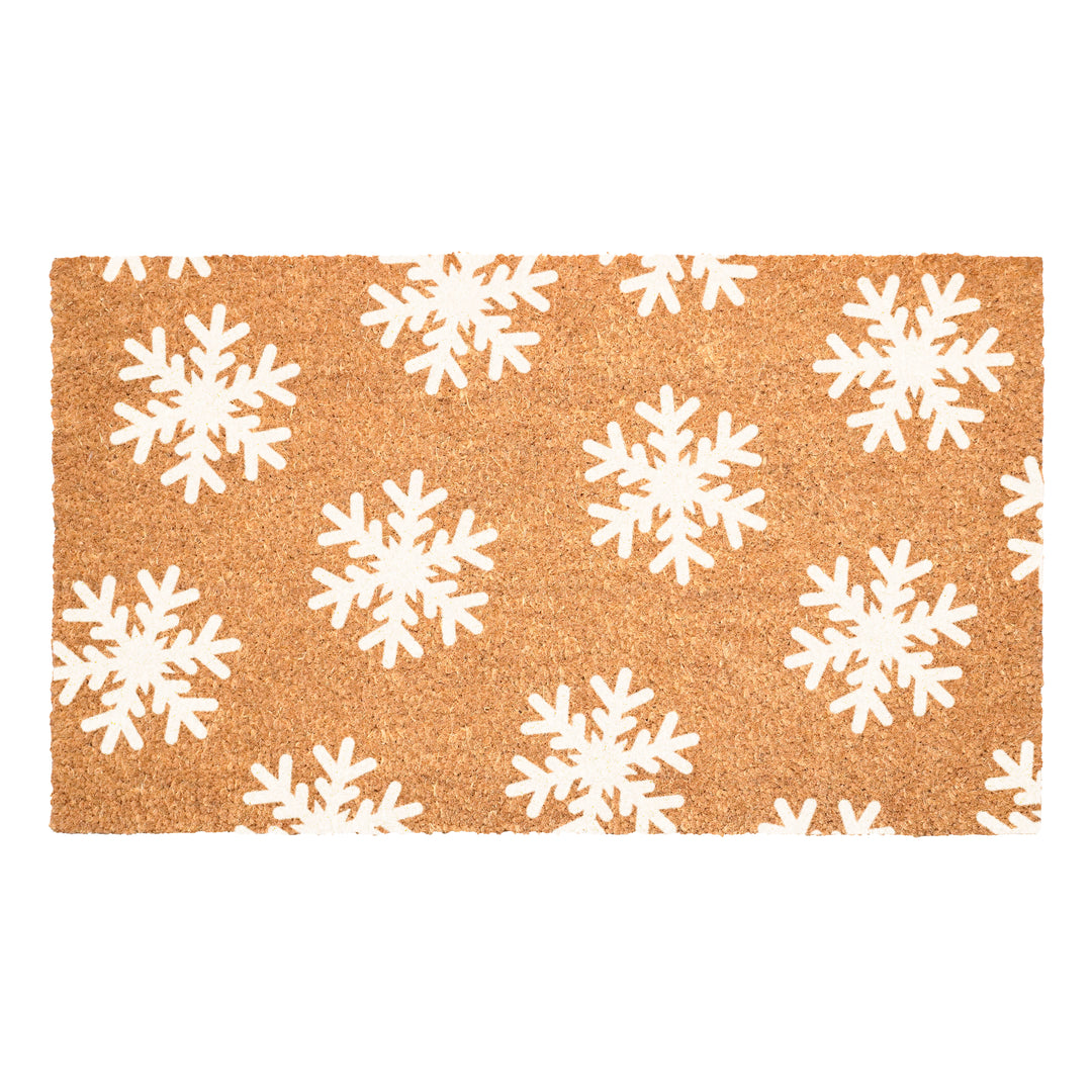 Winter Snowflakes Doormat