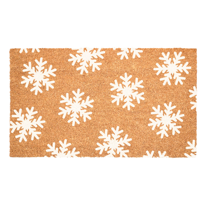 Winter Snowflakes Doormat