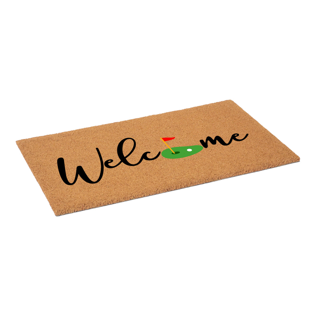 Hole in One Welcome Doormat