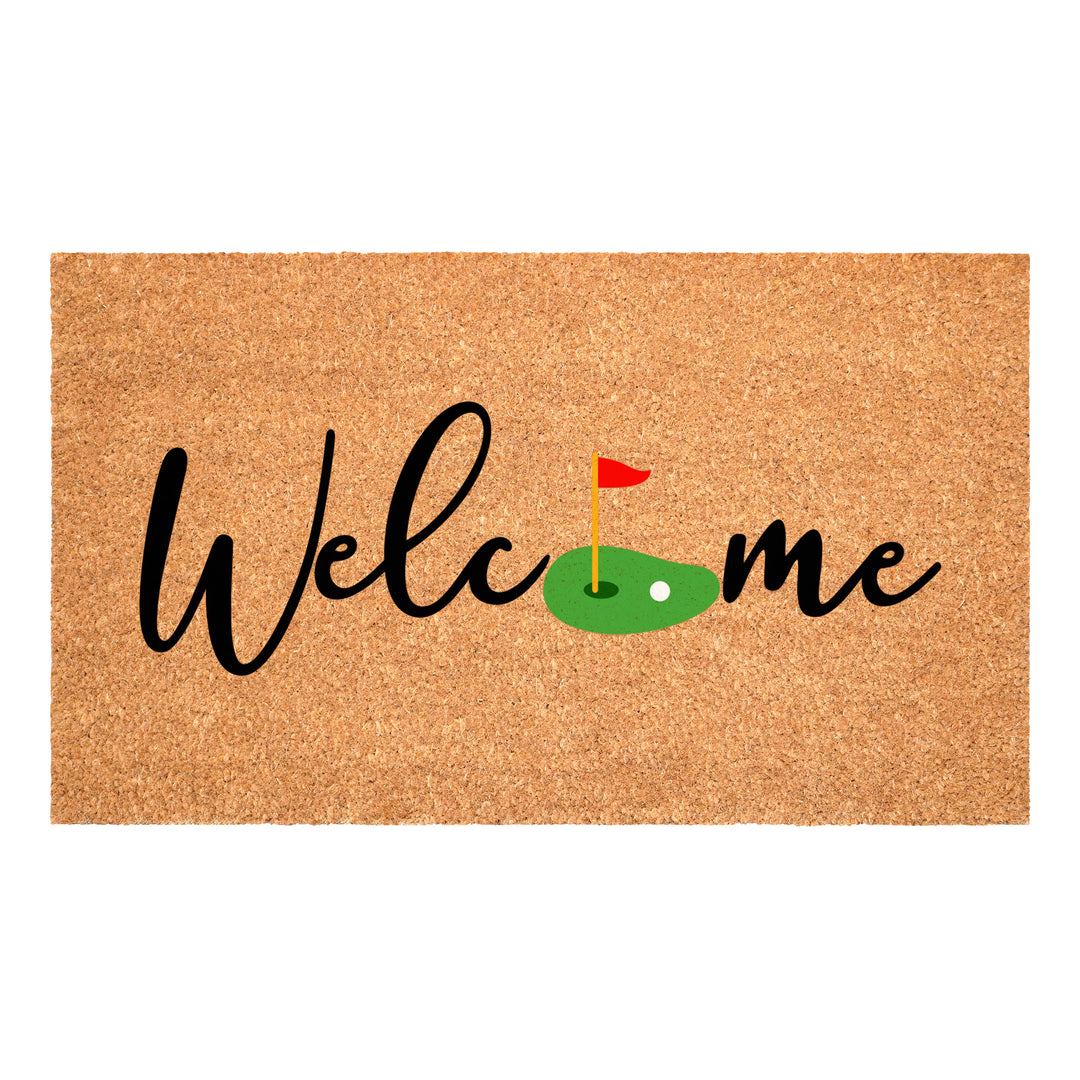 Hole in One Welcome Doormat