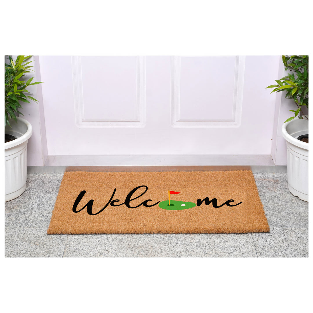 Hole in One Welcome Doormat