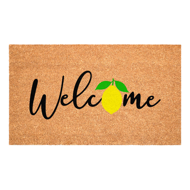 Lemon Welcome Doormat