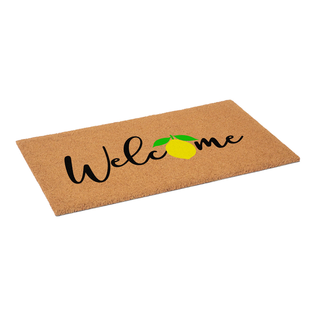 Lemon Welcome Doormat