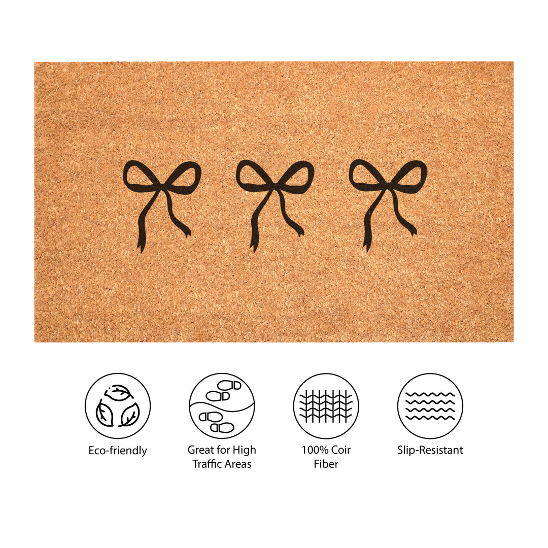 Bow Trio Doormat