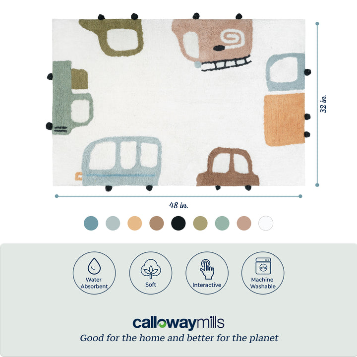 Toy Car Rug
