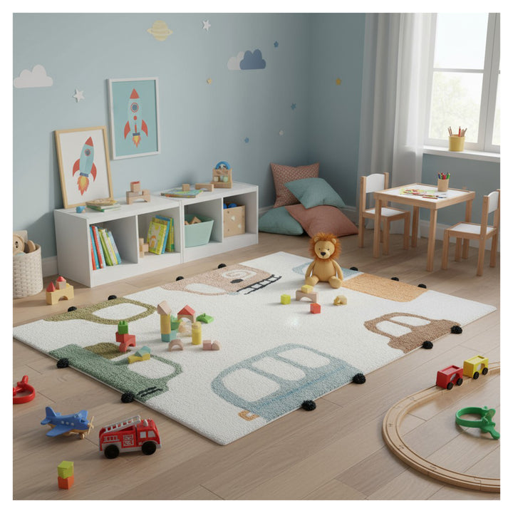 Toy Car Rug