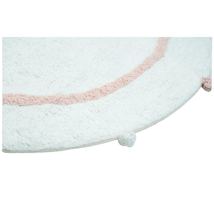 Pretty Pink Pom Pom Rug