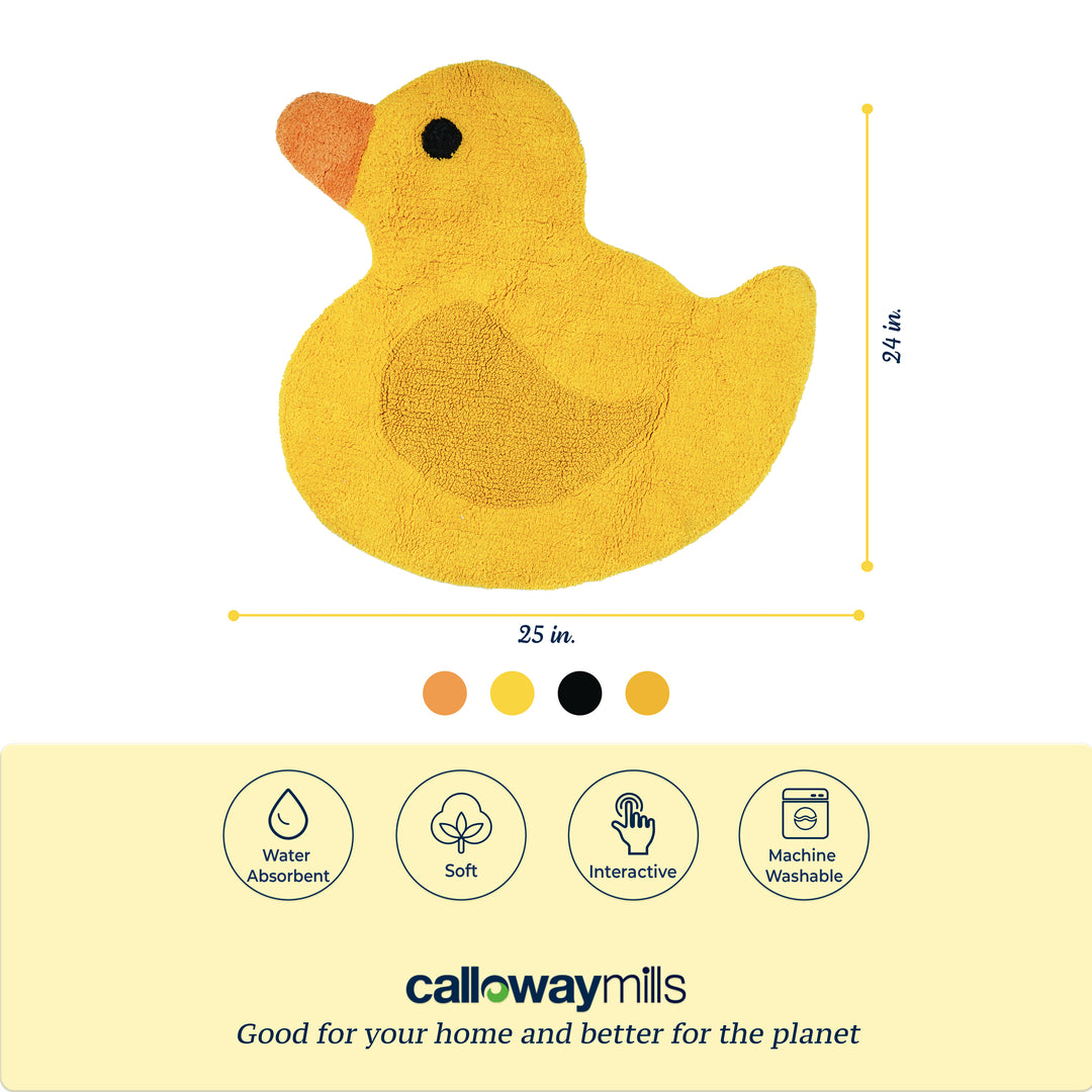 Yellow Duck Rug