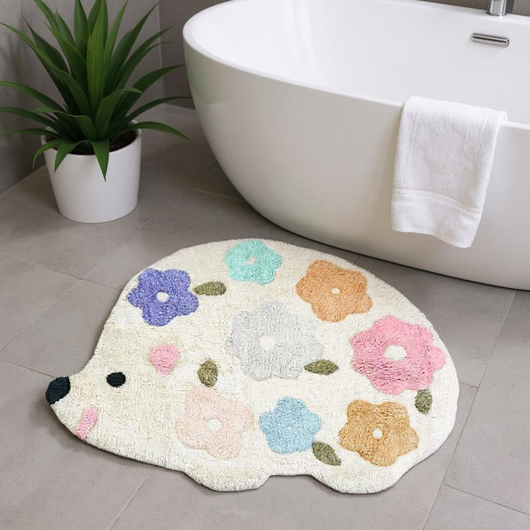 Flower Hedgehog Rug