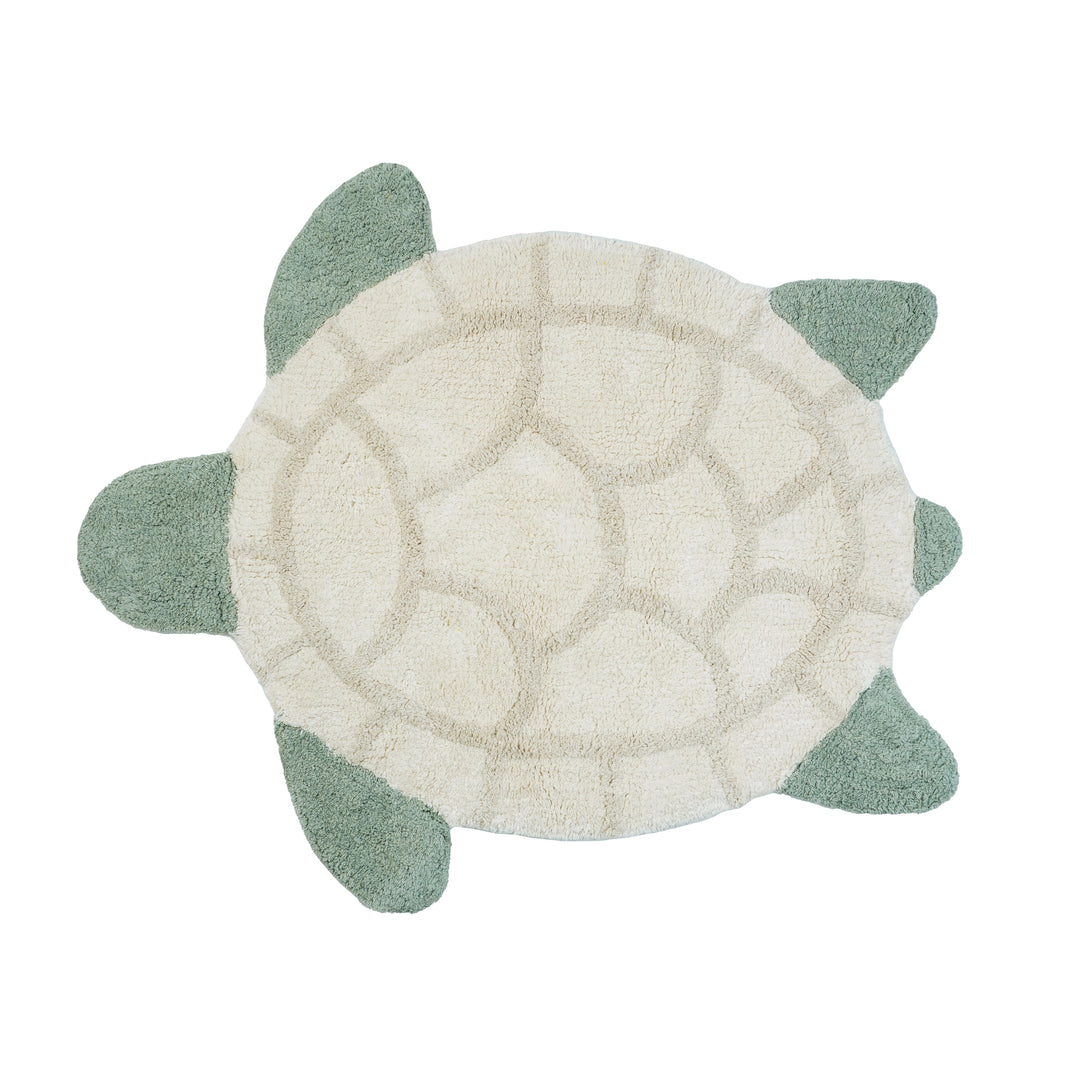 White Turtle Rug Sea Turtle Rug – Callowaymills