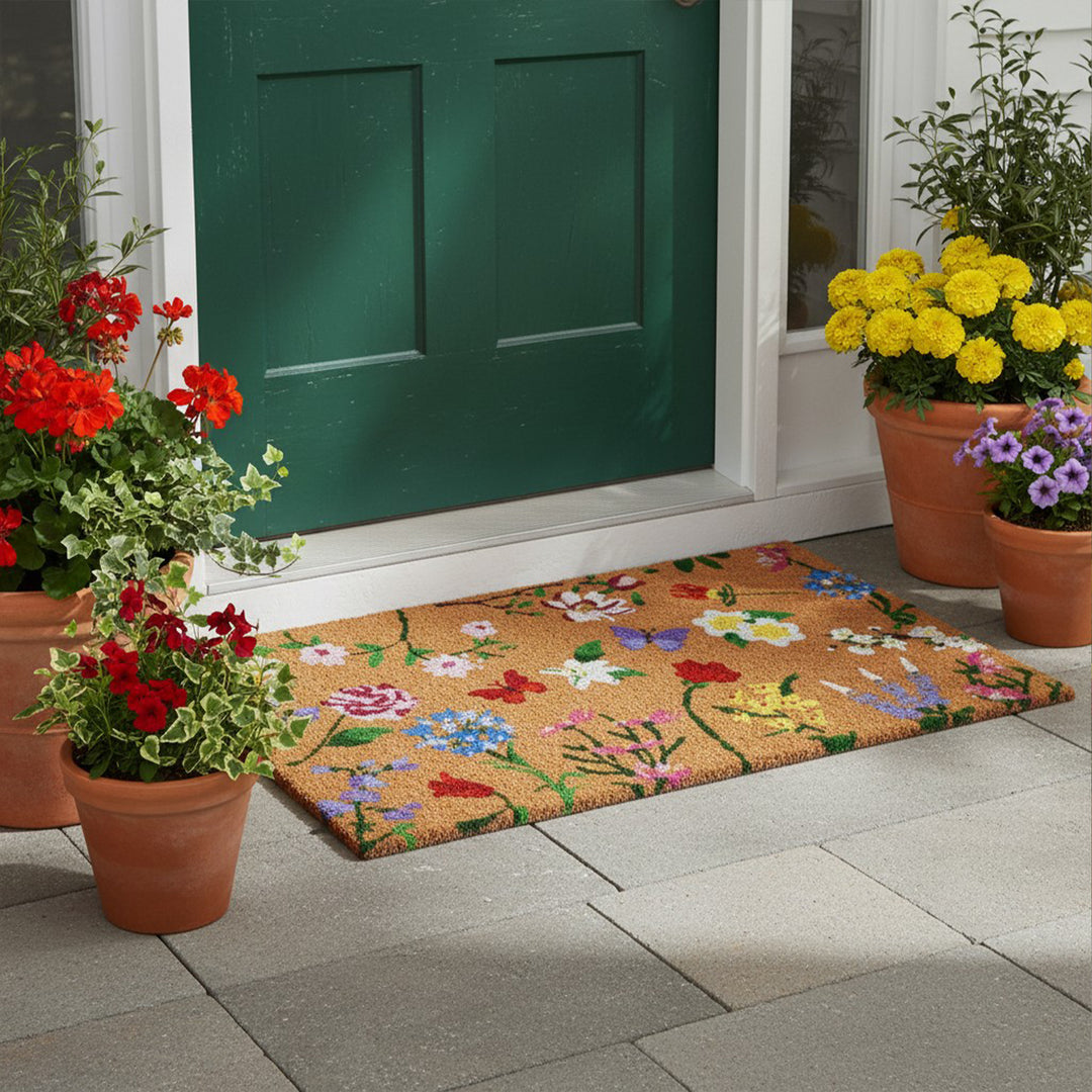 Butterfly Garden Doormat
