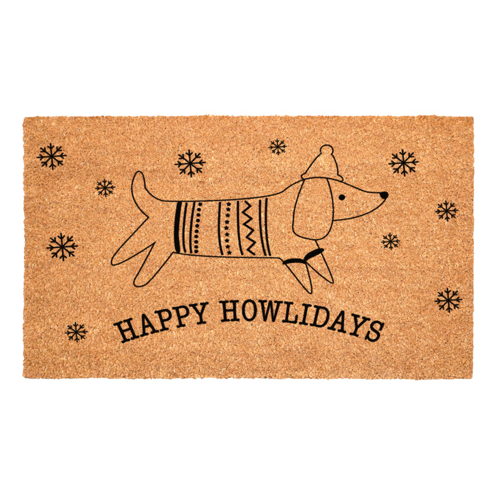 Happy Howlidays Doormat