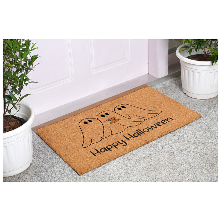 Halloween Ghost Trio Doormat