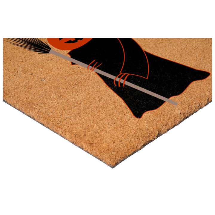 Scary Pumpkin Welcome Home Doormat