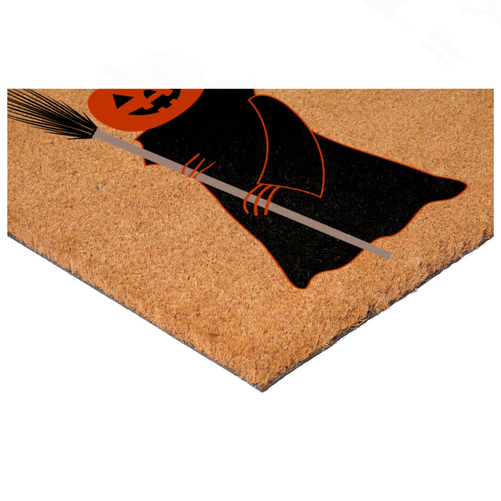 Scary Pumpkin Enter If You Dare Doormat