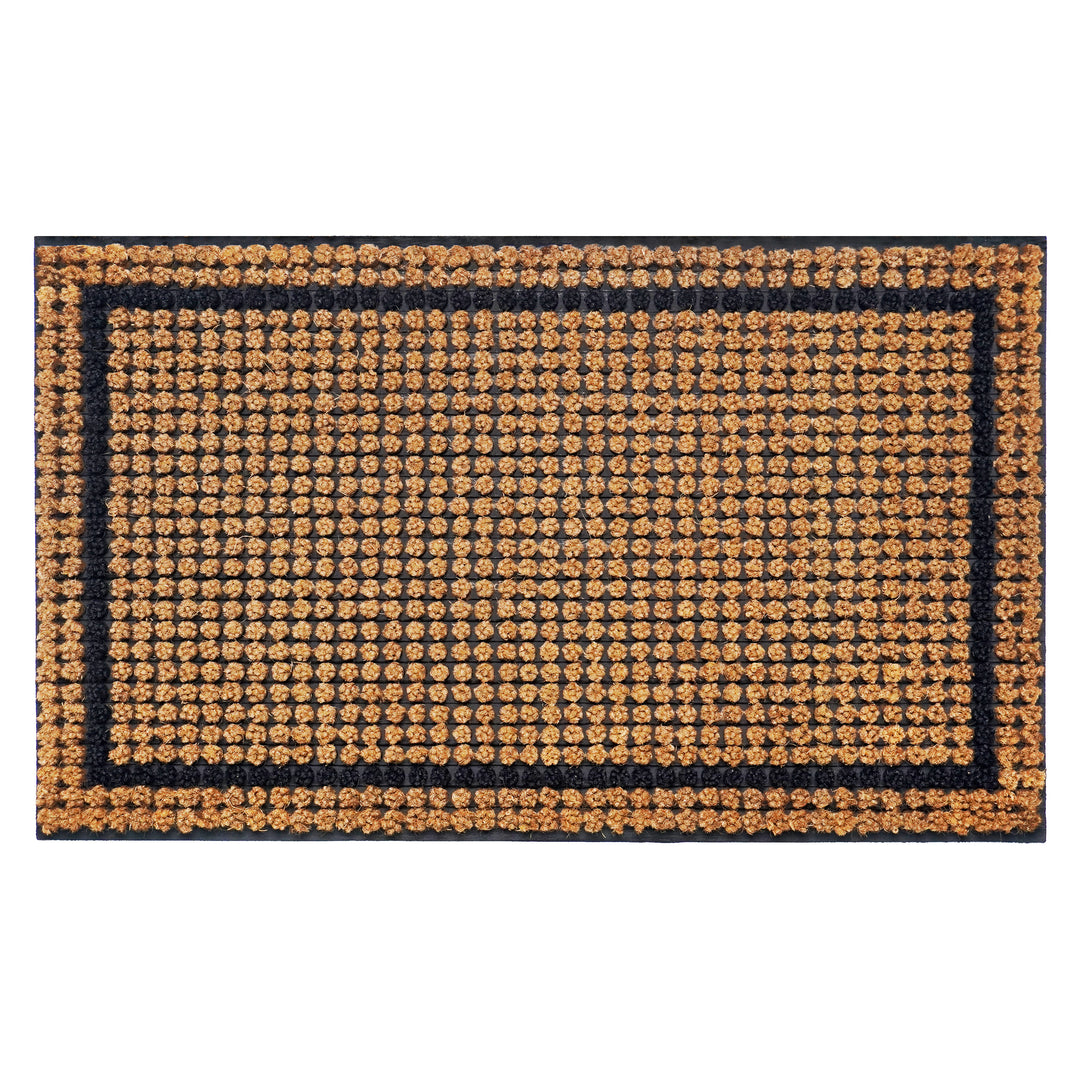 Rubber Tufted Brush Coir Doormat