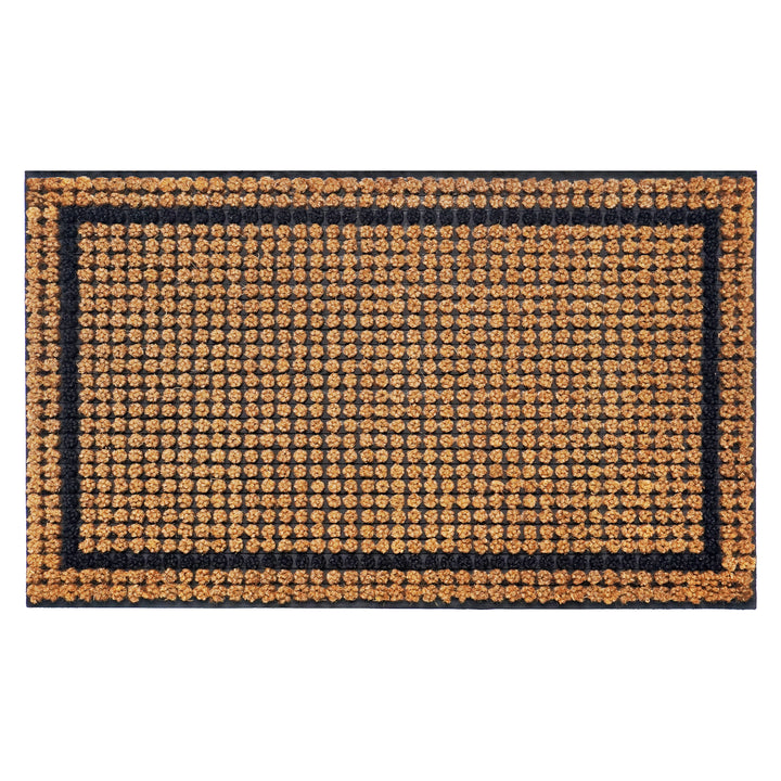 Rubber Tufted Brush Coir Doormat