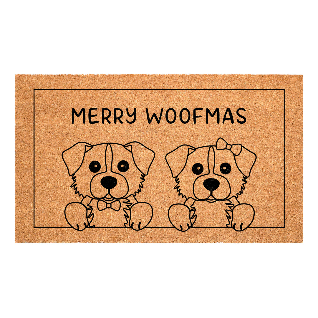Dogs Seasonal doormat
