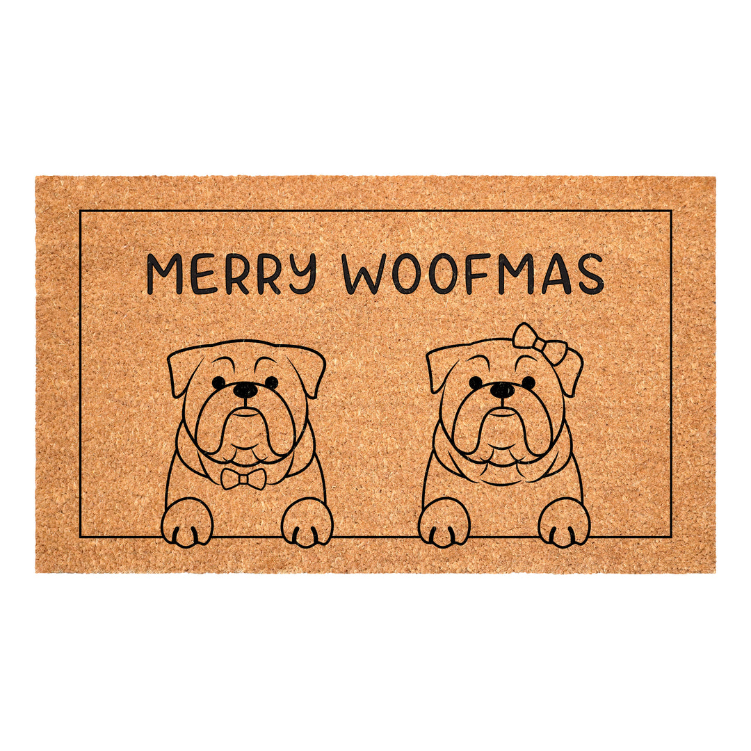 Dogs Seasonal doormat