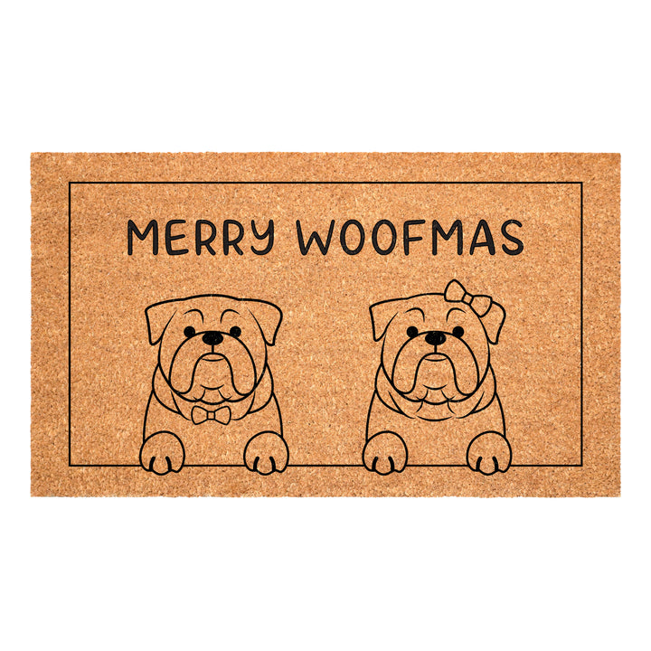 Dogs Seasonal doormat