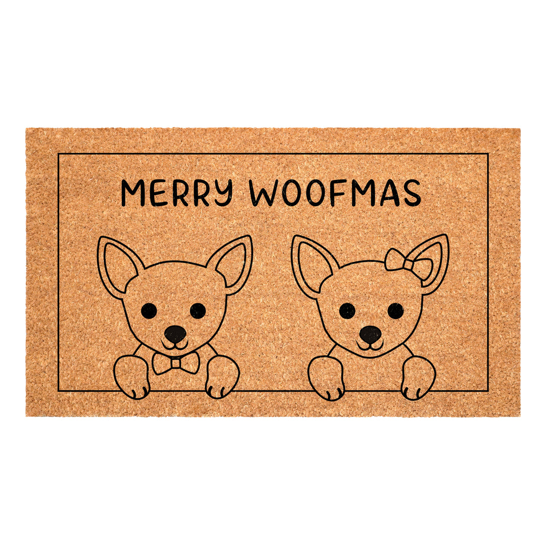 Dogs Seasonal doormat