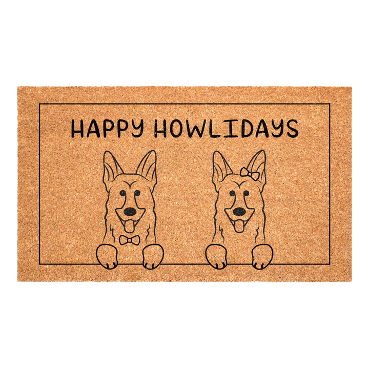 Dogs Seasonal doormat