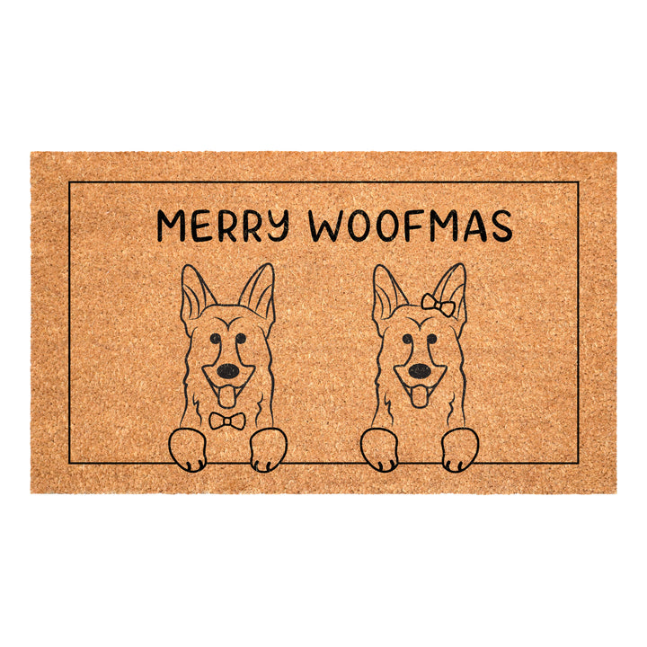 Dogs Seasonal doormat