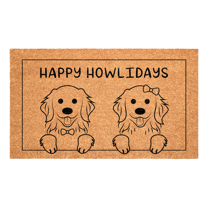 Dogs Seasonal doormat